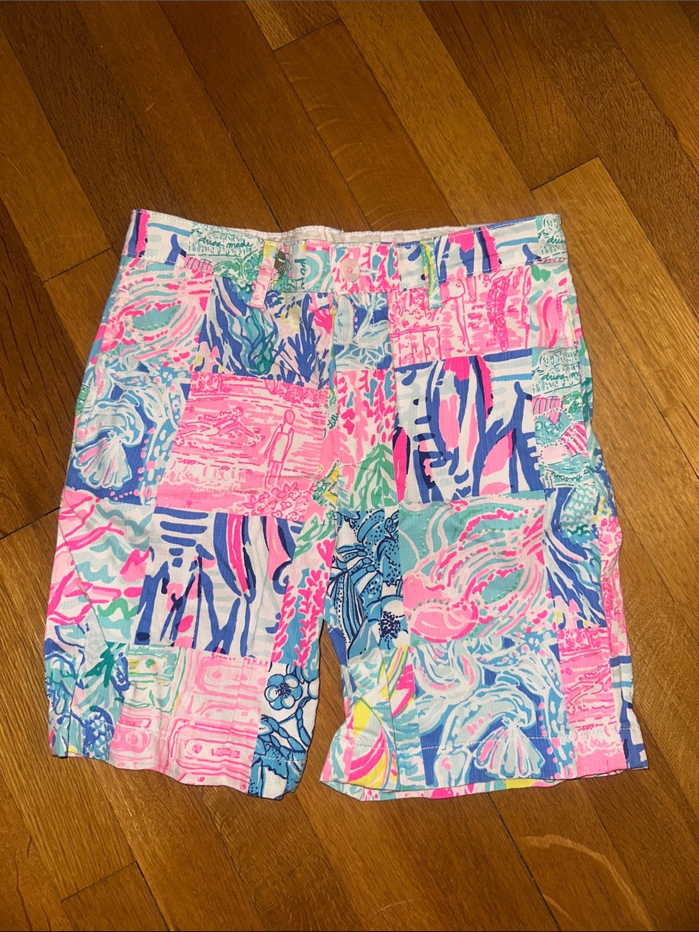 NEW boys LILLY PULITZER SIZE 8 beaumont shorts